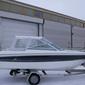 Yamarin 5820/58 BR -02-10 peräkuomu 2-osainen / ei kaaria, vaaleanharmaa
